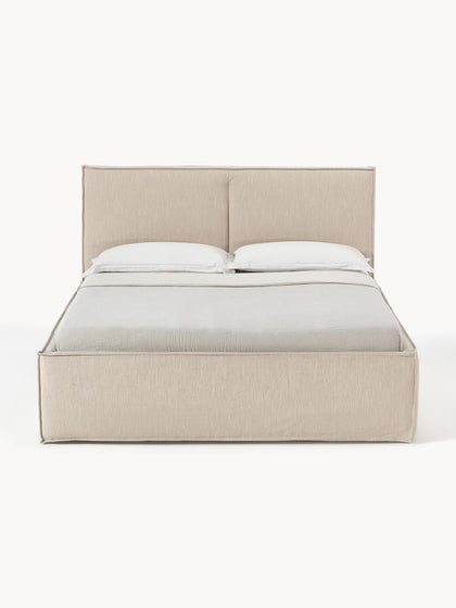 Westwing Collection Polsterbett Dream mit Stauraum Letzter Tag