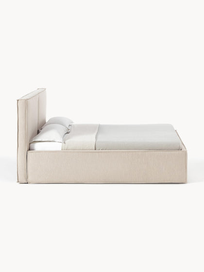 Westwing Collection Polsterbett Dream mit Stauraum Letzter Tag