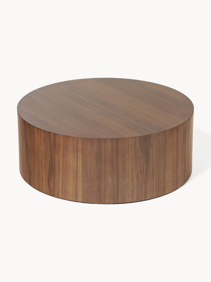 Westwing Collection Runder Holz-Couchtisch Dan Sonderangebot der Fabrik