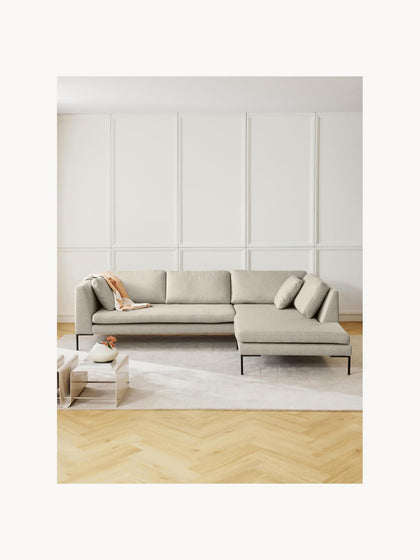 Westwing Collection Ecksofa Emma mit Metall-Füßen Bis zu 55% Rabatt