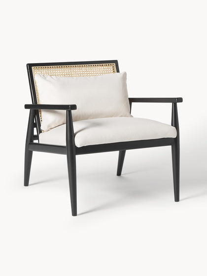 Westwing Collection Loungesessel Manuell aus Birkenholz