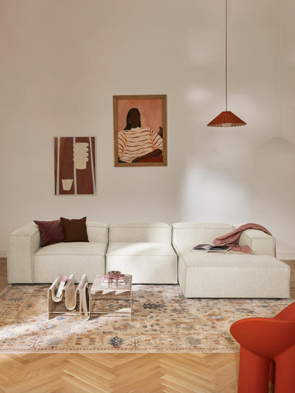 Westwing Collection Modulares Ecksofa Lennon Rabatte dieses Monats