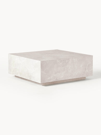 Westwing Collection Couchtisch Lesley in Travertin-Optik