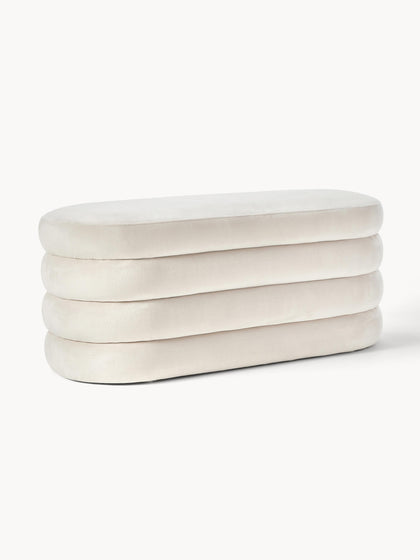 Westwing Collection Samt-Polsterbank Alto