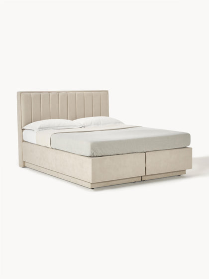 Westwing Collection Boxspringbett Livia mit Stauraum