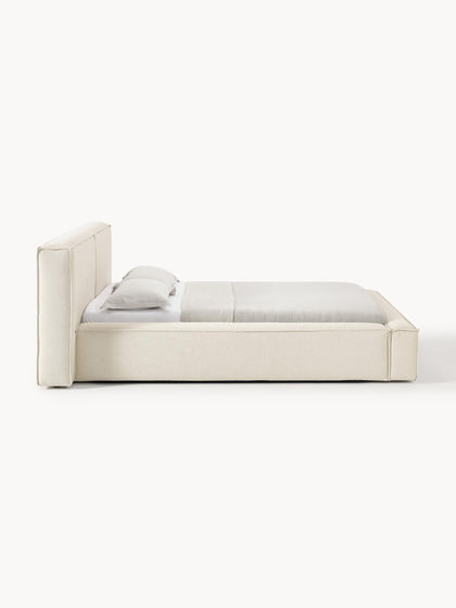 Westwing Collection Polsterbett Lennon mit Stauraum Cyber Monday