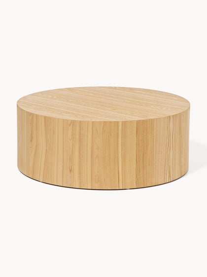 Westwing Collection Runder Holz-Couchtisch Dan