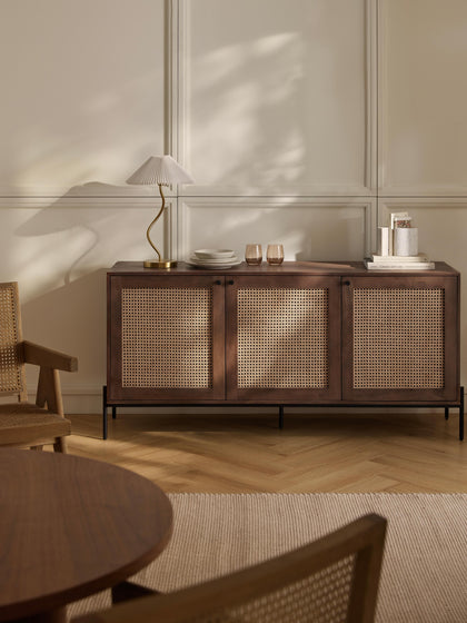 Westwing Collection Sideboard Vienna mit Wiener Geflecht Valentinstagsangebot