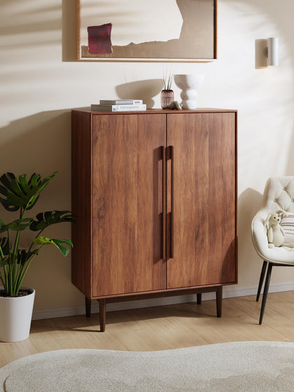 Westwing Collection Highboard Paul aus Mangoholz Lagerräumung