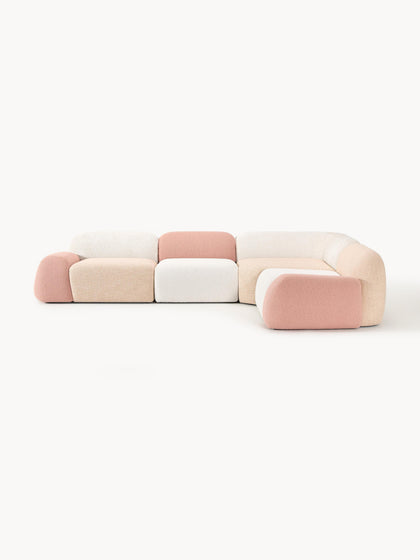 Westwing Collection Modulares Ecksofa Wolke (4-Sitzer) Fuorisalone Edition