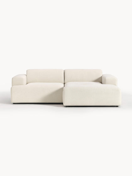 Westwing Collection Ecksofa Melva (3-Sitzer)