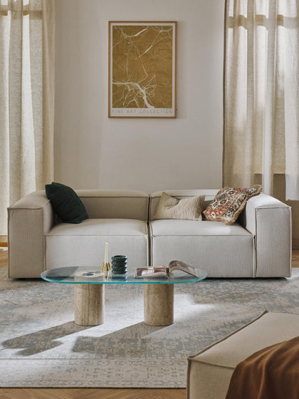 Westwing Collection Modulares Sofa Lennon (3-Sitzer) Riesige Ersparnisse