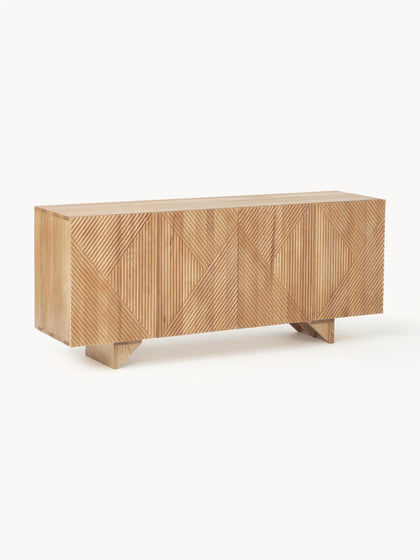 Westwing Collection Sideboard Louis aus Eschenholz