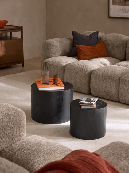 Westwing Collection Couchtische Dan aus Holz 2er-Set Kostenlose Rückgabe