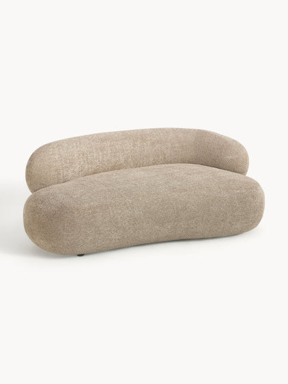 Westwing Collection Sofa Alba (2-Sitzer) aus Teddy-Bouclé Letzter Tag