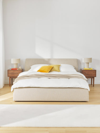 Westwing Collection Polsterbett Cloud mit Stauraum Super Rabatt