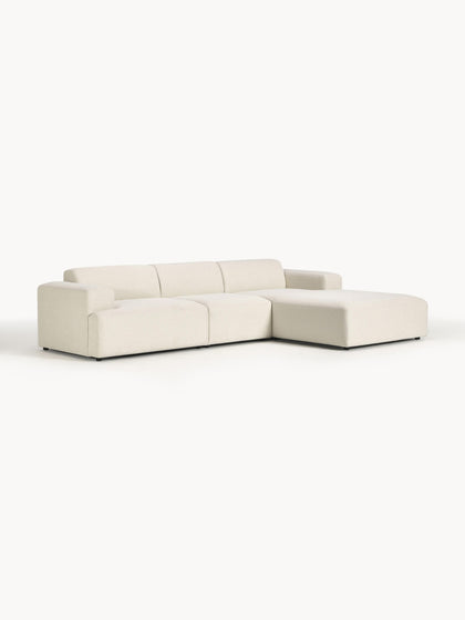 Westwing Collection Ecksofa Melva (4-Sitzer) 50% Rabatt mit kostenlosem Versand