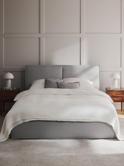 Westwing Collection Polsterbett Dream mit Stauraum Outlet