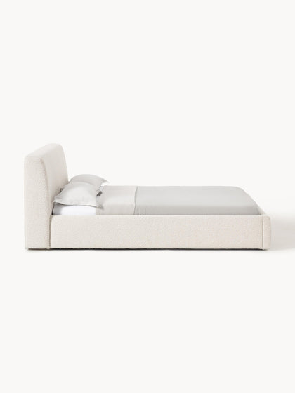 Westwing Collection Bouclé-Polsterbett Cloud mit Stauraum Angebote