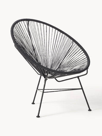 Westwing Collection Loungesessel Bahia aus Kunststoff-Geflecht