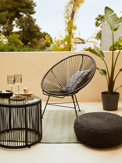 Westwing Collection Loungesessel Bahia aus Kunststoff-Geflecht Limitierter Zeitrabatt