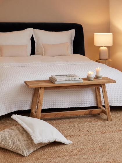 Westwing Collection Sitzbank Lawas aus Teakholz Sonderangebot