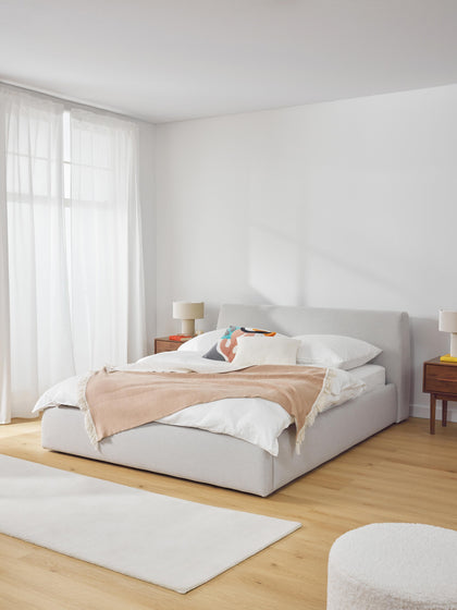 Westwing Collection Polsterbett Cloud mit Stauraum Black Friday
