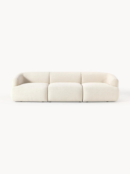 Westwing Collection Modulares Bouclé-Sofa Sofia (3-Sitzer)