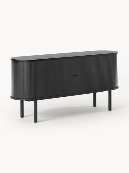 Westwing Collection Sideboard Calary mit geriffelter Front