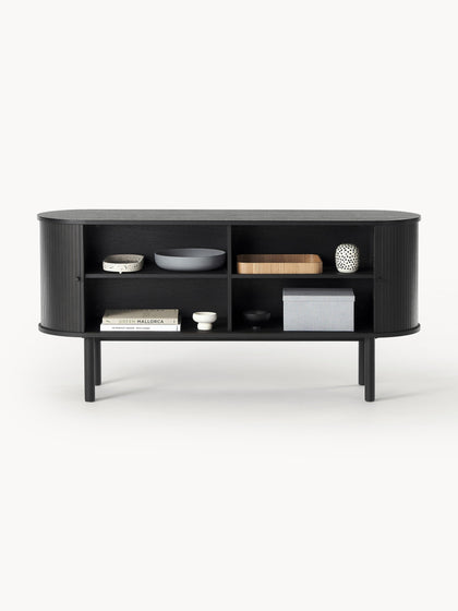Westwing Collection Sideboard Calary mit geriffelter Front Top Angebot