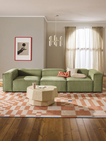 Westwing Collection Modulares Sofa Lennon (4-Sitzer) aus Cord Online Outlet