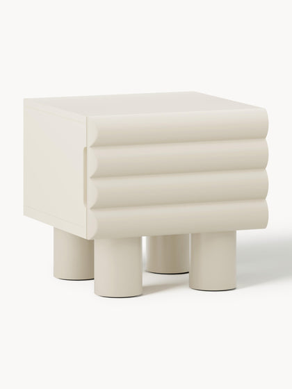 Westwing Collection Nachttisch Fana mit Schublade