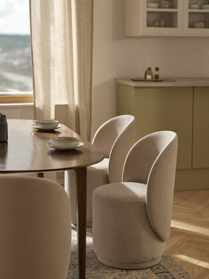 Westwing Collection Samt-Polsterstuhl Zeyno Bestseller
