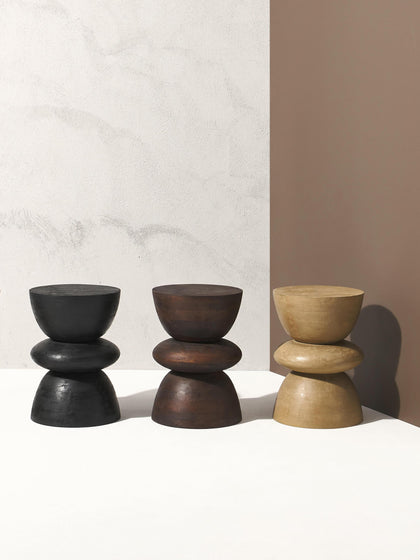 Westwing Collection Runder Beistelltisch Benno aus Mangoholz Saisonale Angebote
