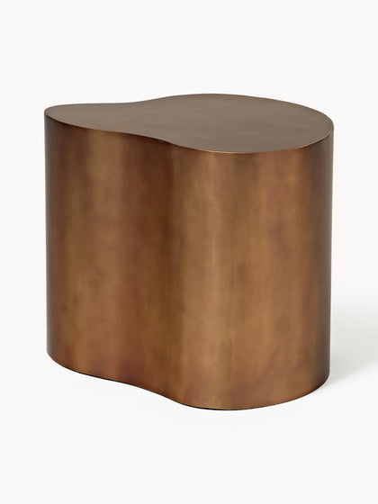 Westwing Collection Metall-Beistelltische Dale in organischer Form 2er-Set Kauf eins, bekomm eins gratis