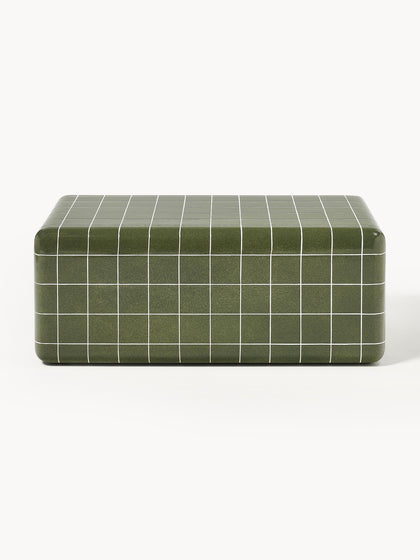 Westwing Collection In- & Outdoor Couchtisch Doug in Fliesenoptik Tägliche Deals