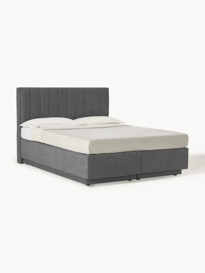 Westwing Collection Boxspringbett Livia mit Stauraum