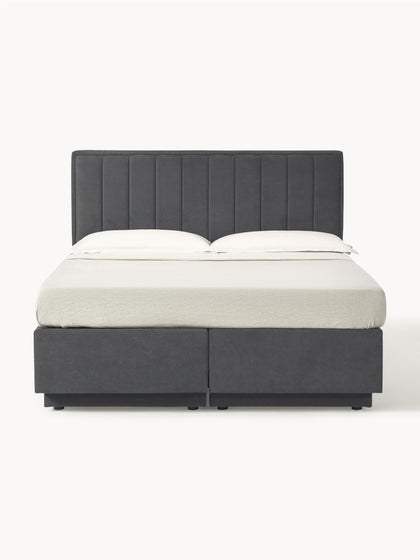 Westwing Collection Boxspringbett Livia mit Stauraum VIP-Rabatte