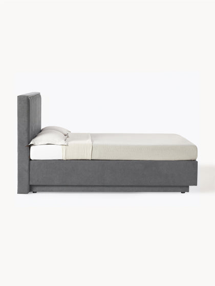 Westwing Collection Boxspringbett Livia mit Stauraum VIP-Rabatte
