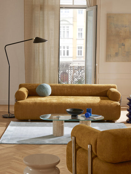 Westwing Collection Sofa Stella (3-Sitzer) Kostenlose Rückgabe