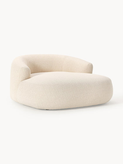 Westwing Collection XL Bouclé-Loungesessel Sofia