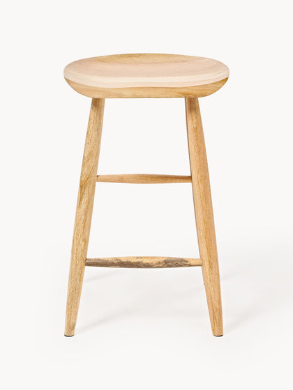 Westwing Collection Thekenhocker Nino aus Mangoholz Nur für heute
