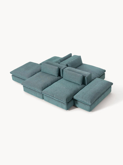 Westwing Collection Modulare XL-Wohnlandschaft Felix
