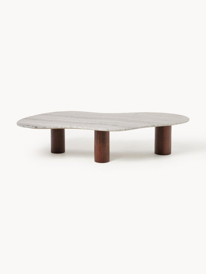 Westwing Collection Marmor-Couchtisch Naruto in organischer Form Online