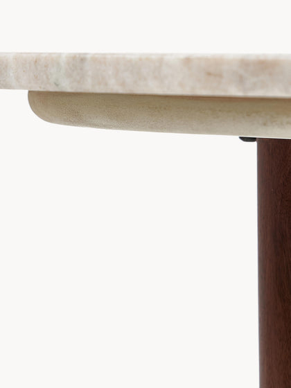Westwing Collection Marmor-Couchtisch Naruto in organischer Form Online