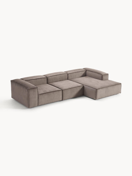 Westwing Collection Modulares Ecksofa Lennon aus Cord Hotsell