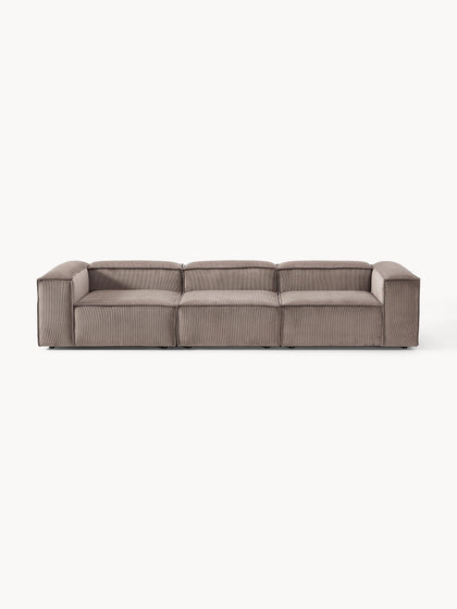 Westwing Collection Modulares Sofa Lennon (4-Sitzer) aus Cord