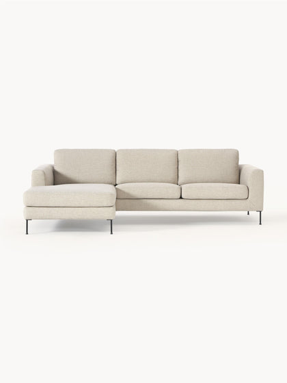 Westwing Collection Ecksofa Cucita (3-Sitzer)