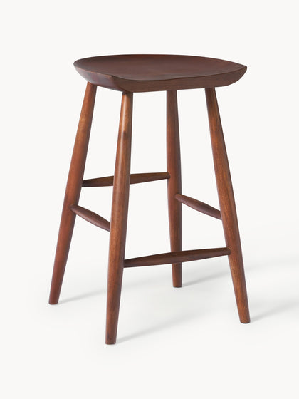 Westwing Collection Thekenhocker Nino aus Mangoholz