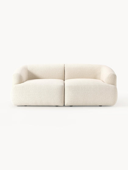 Westwing Collection Modulares Bouclé-Sofa Sofia (2-Sitzer)